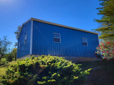 Keen's Buildings, Keen's UrbanElite 24x30 Metal Garage (2-Car Garage + Storage or Workshop space), 720 sqft, KBG-3G243000-...