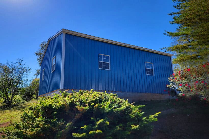 Keen'S Buildings, Keen'S Urbanelite 24X30 Metal Garage (2-Car Garage + Storage Or Workshop Space), 720 Sqft, Kbg-3G243000-...