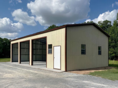 26x50x12 metal garage