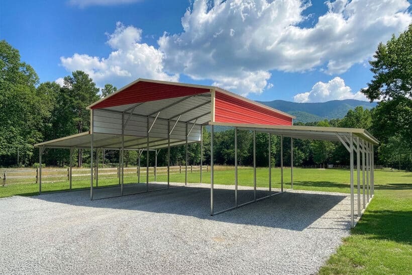 Keen'S Buildings, 42X25 Open Step Down Barn, Ksdb-425012-Op