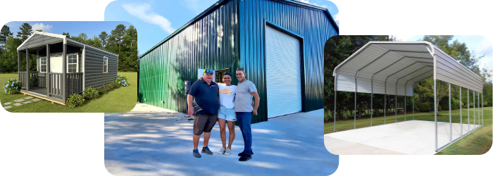 Family With Keen'S Buildings