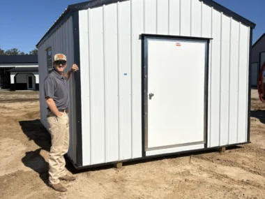 Keen's Buildings, 12x16 Shed - Clearance Shed, CLSH-S121607-1D2W