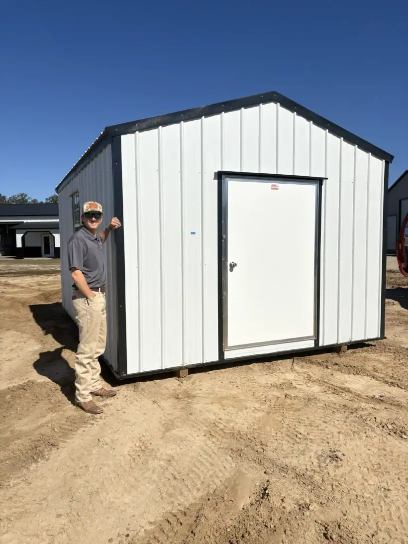 Keen'S Buildings, 12X16 Shed - Clearance Shed, Clsh-S121607-1D2W