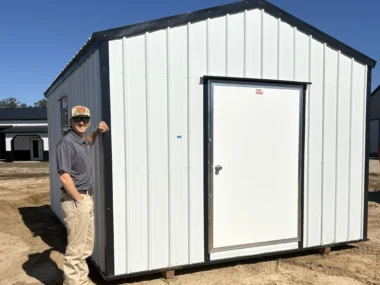 Keen's Buildings, 12x16 Shed - Clearance Shed, CLSH-S121607-1D2W