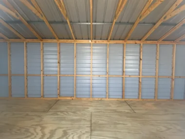 Keen's Buildings, 12x24 Shed, CLSH-S122407-1D2W