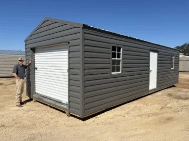 Keen's Buildings, 12x30 Shed with Roll-up Door, CLSH-S123007-1R1D2W