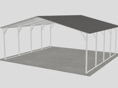 Keen's Buildings, 22x20 Carport, KBC-222000-OPN