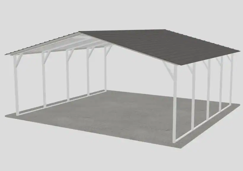 Keen'S Buildings, 22X20 Carport, Kbc-222000-Opn