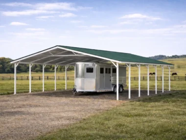 Keen's Buildings, 30x40 Carport, KBC-304000-OPN