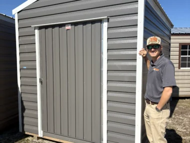 Keen's Buildings, 8x10 Shed - Clearance Shed, CLSH-S081007-1D1W