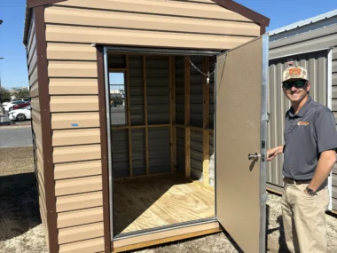 Keen's Buildings, 8x8 Shed - Clearance Shed, CLSH-080807-1D1W