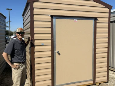 Keen's Buildings, 8x8 Shed - Clearance Shed, CLSH-080807-1D1W