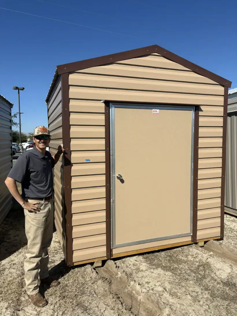 Keen'S Buildings, 8X8 Shed - Clearance Shed, Clsh-080807-1D1W