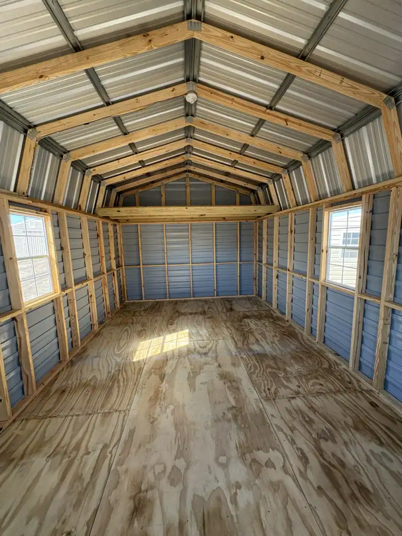 Keen'S Buildings, 12X24 Cabin/Barn With Porch - Clearance Shed, Clsh-1224Gmp-1D4W