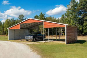 42x20 Semi-Enclosed Barn