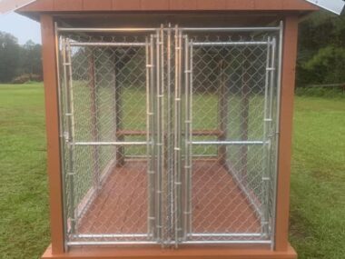 Keen's Buildings, 7x10 Double Dog Run, KBDR-071007-2B