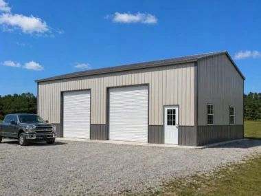 Keen's Buildings, 30x50 Metal Building Workshop, KPB-305012-212