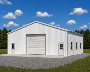 40x30 Metal Workshop Garage