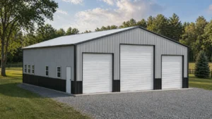 50×50 Metal Building - Titan Series, Blackhawk