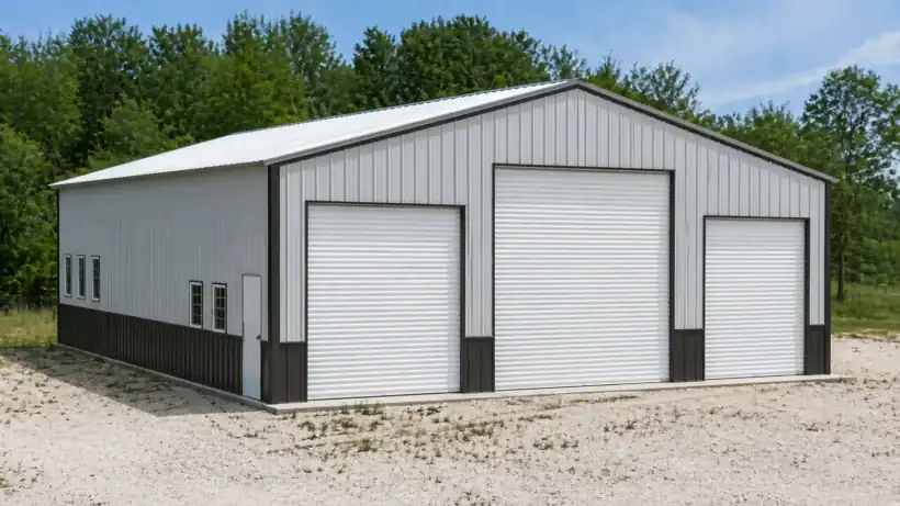 Keen'S Buildings, 50×50 Metal Building - Titan Series, Blackhawk, Kpb-505012-310