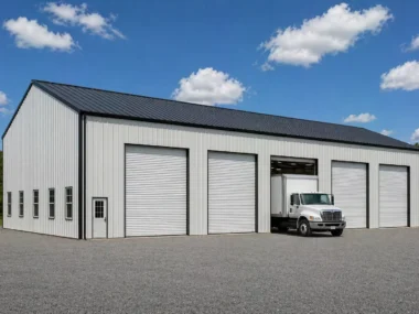 30x90 Metal Building - Long Equipment Barn & Shop