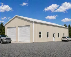 50x65 Metal Building - Mid-Size Warehouse or Equine Barn