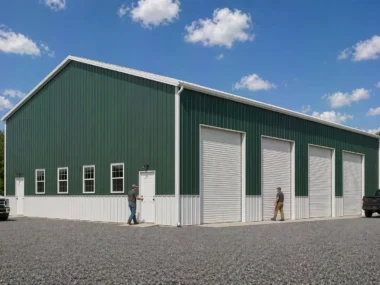 60x75 Metal Building - Warehouse, Ag & Manufacturing Shop