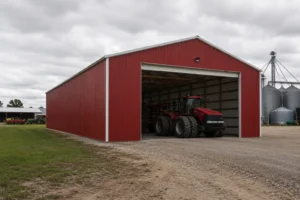 30x60 Enclosed Pole Barn
