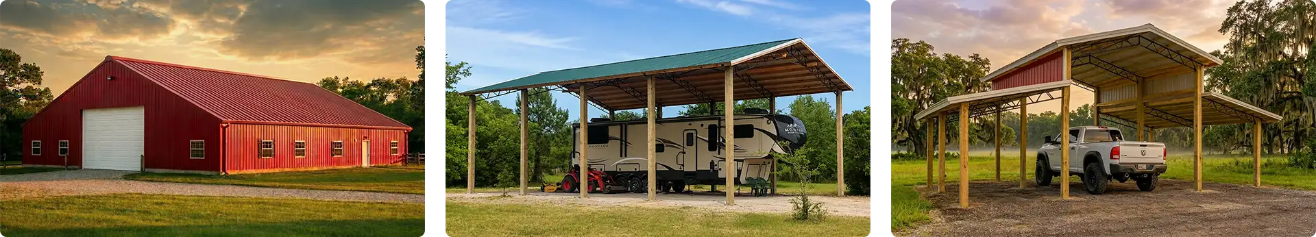 Pole Barns for Sale in Florida & Georgia