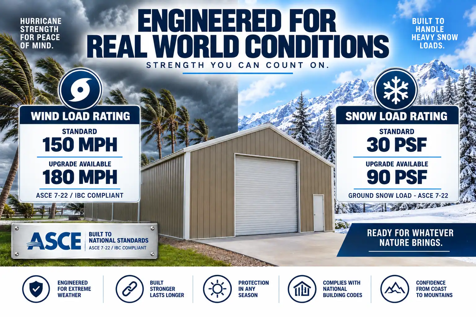 16x40x11 Metal Garage/Workshop Installed | Keen's Buildings